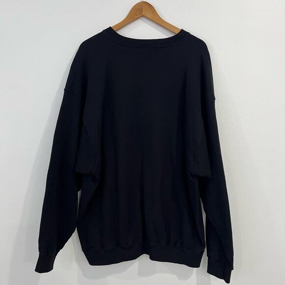 Poconos Vintage Crewneck Oversized Sweatshirt Black XL - Picture 6 of 6